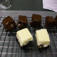 Chocolate Caramel Cheesecake Bites image