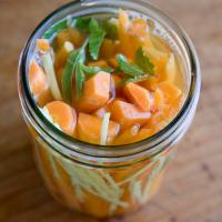 Gingered Pickled Carrots image
