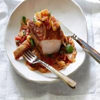 Pork Chops with Fennel and Caper Sauce image