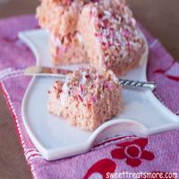 Strawberry Cake Batter Rice Krispie Treats Recipe - (4.2/5)_image