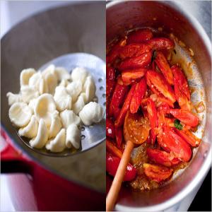 Orecchiette With Raw and Cooked Tomatoes image