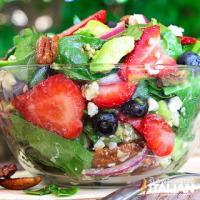 Best Ever Strawberry Spinach Salad Recipe - (4.7/5)_image