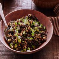 Wild Rice Pilaf with Nuts and Lemon image
