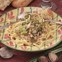 Linguine with Clam Sauce_image