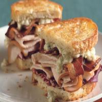 Grilled Turkey, Bacon, Radicchio & Blue Cheese Sandwiches Recipe - (4.7/5) image
