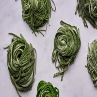 Homemade Spinach Pasta Dough_image