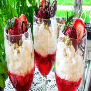 Strawberry Jell-O And Angel Food Cake Recipe by Tasty image