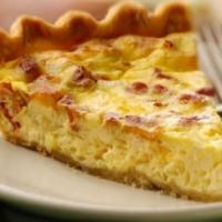 Egg and Cream Cheese Quiche (From Scratch)_image
