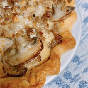 Sausage Mushroom Quiche with Heavy Cream_image