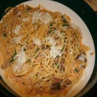 Pasta With Porcini Mushroom Sauce_image