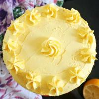 Lemon Buttercream Cake_image