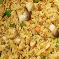 Tasty Chinese Chicken Fried Rice_image