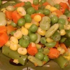 Corn and Pea Medley image