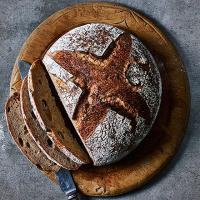 Homemade sourdough bread image