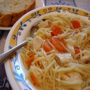 Cheater's Chicken Noodle Soup image