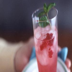 Raspberry-Herb Cocktail image