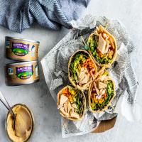 Tuna Veggie Wraps with Hummus_image