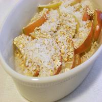 Fat-Free Microwave Apple Crumble Delight_image