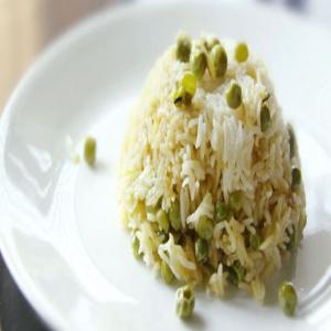 Basmati Rice and Pea Pilaf (Peas Pulao) Recipe_image