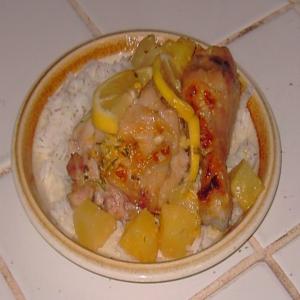 Lemon-Pineapple Baked Chicken_image