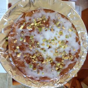 Pistachio Torte With Lemon-Cardamom Glaze image
