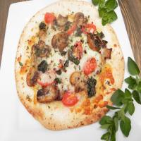 Individual Mushroom Tortilla Pizza_image