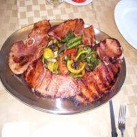 Grilled Ham With Glaze image
