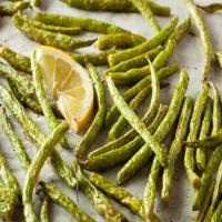 Roasted Green Beans with Fresh Garlic image