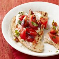 Grilled Bread With Tomato-Ginger Salad_image