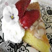 Almond Sponge Tea Cake_image