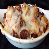 Baked Penne With Meat Sauce image