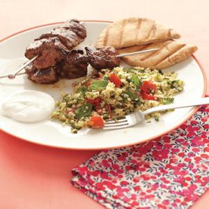 Tabbouleh and Lamb Kebabs_image