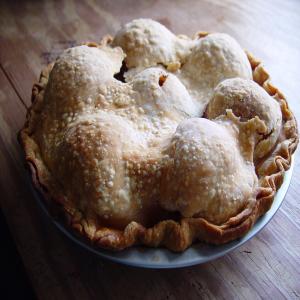 All-Natural Whole Apple Pie - No Sugar Added_image