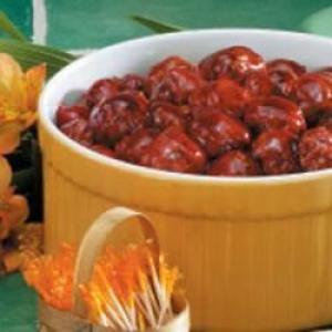 Saucy Cherry Meatballs_image