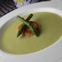 Cream of Fresh Asparagus Soup II_image