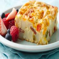 Cheddar and Potatoes Breakfast Bake image