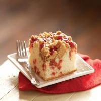 Strawberry Coffee Cake with Peanut Butter Streusel image