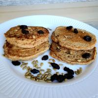 Low-Cholesterol Whole Wheat Pancakes image