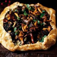 Artichoke & wild mushroom pie image
