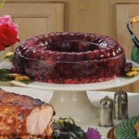Cranberry Jell-O Mold_image