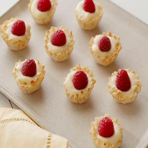 Raspberry Vanilla Tartlets image