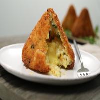 Ham and Cheese Arancini (Italian Fried Rice Balls) image