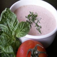 Easy-Peasy Creamy Tomato Basil Soup image
