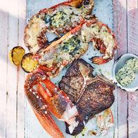 Barbecued surf & turf image