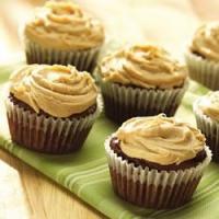Chocolate Fudge Cupcakes with Peanut Butter Frosting_image