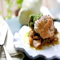 Braised Chicken Thighs With Caramelized Fennel image