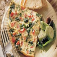 Spinach and Tomato Frittata image