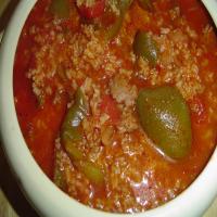 My Stuffed Bell Peppers Soup_image