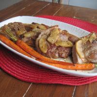 Pork Steaks with Orange-Apple Sauce image