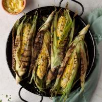 Grilled Corn in Husks image